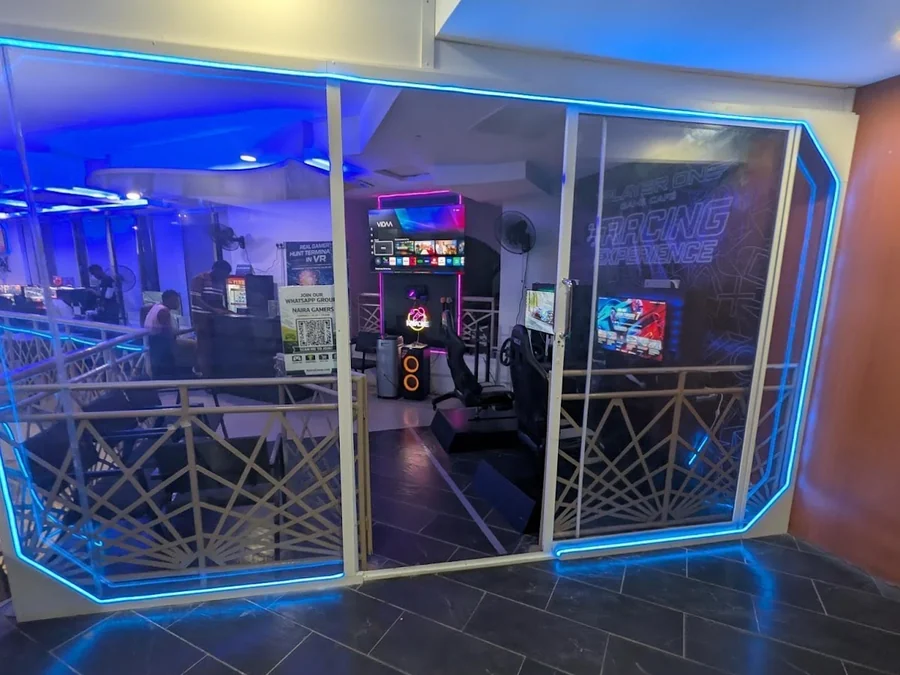 Player One Game Cafe Victoria Island Google Maps profile at Silverbird Galleria