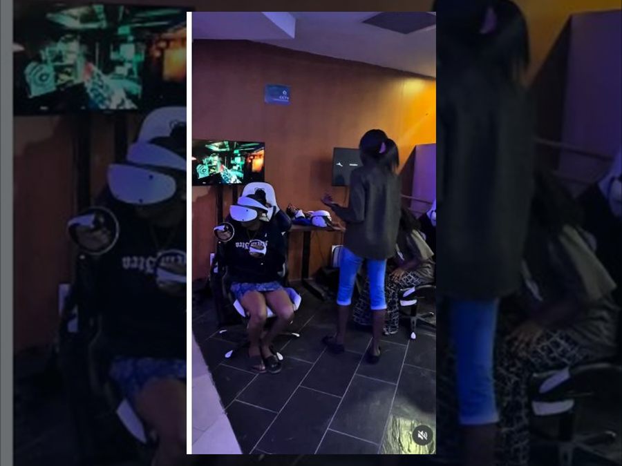 VR session at Player One Game Cafe Victoria Island Silverbird Galleria